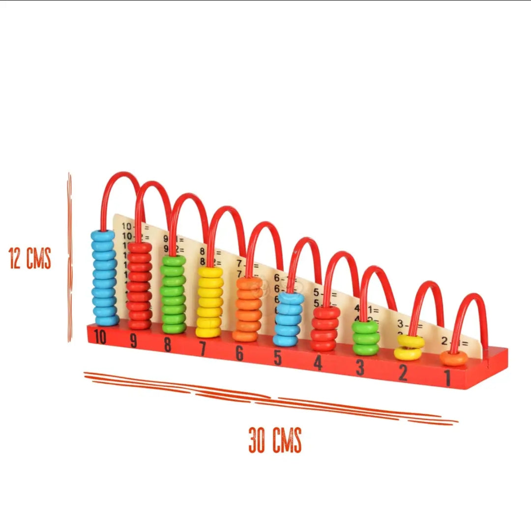 Wooden Calculation Shelf