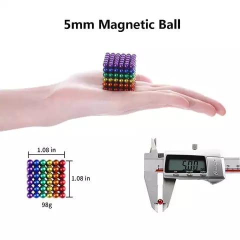 5mm Magnetic Balls - 216 pcs