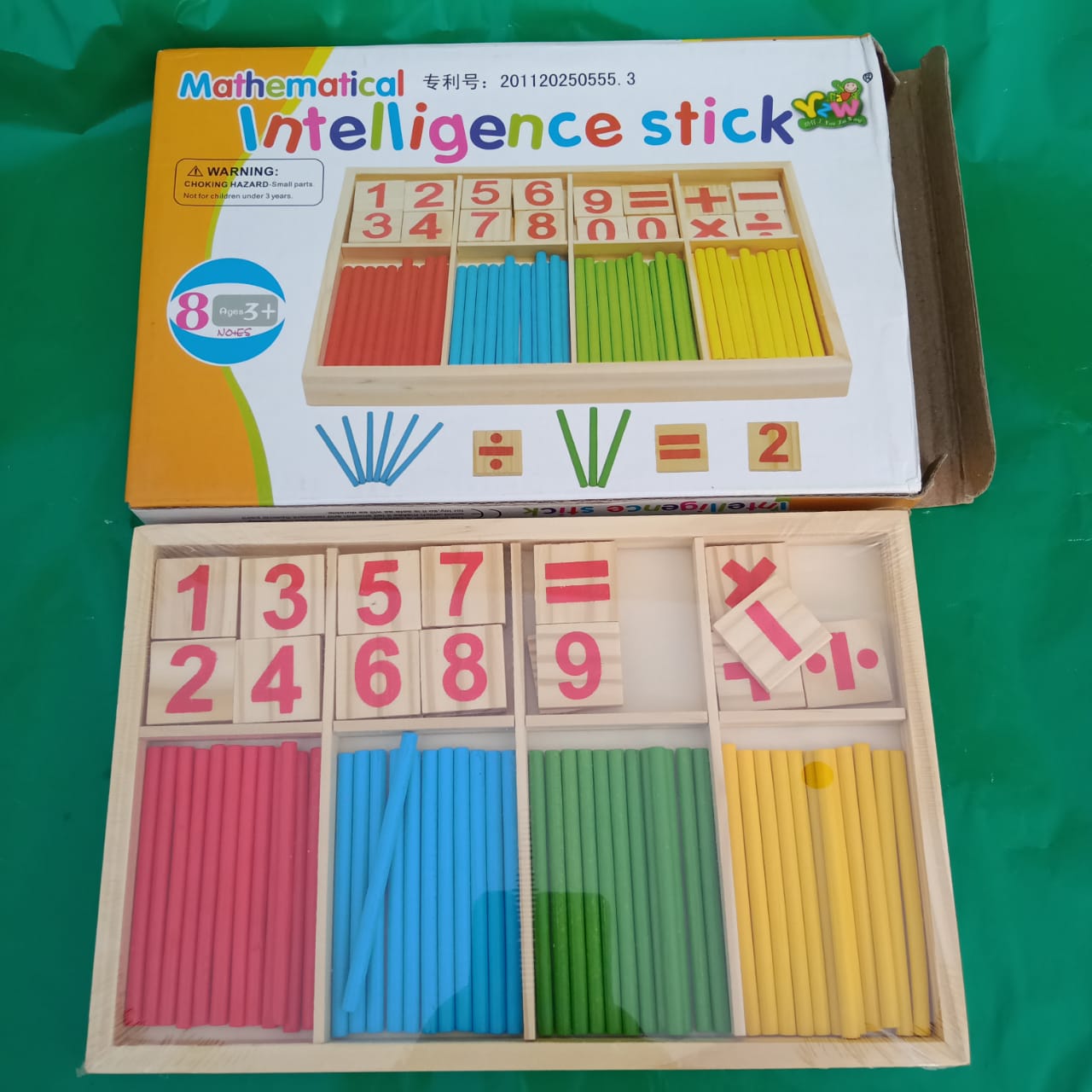 Wooden Mathematic Sticks – PEL Toys