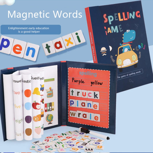 Magnetic Spelling Game Book