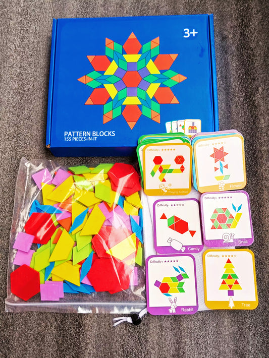 155 pcs Shape Puzzle