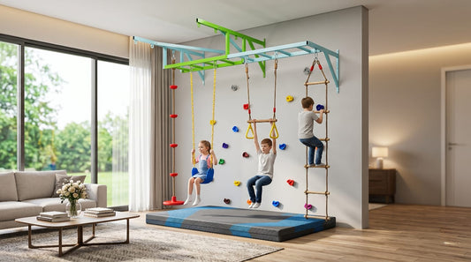 Ultimate Indoor Adventure Playset for Kids – Swing, Climb & Play